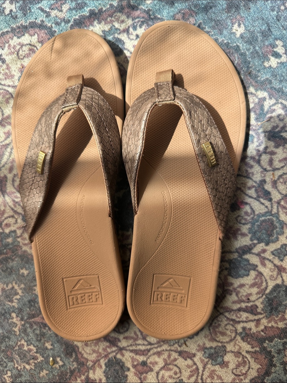 Reef Brown Women's Thong Sandals